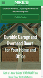 Mobile Screenshot of mikesoverheaddoors.com